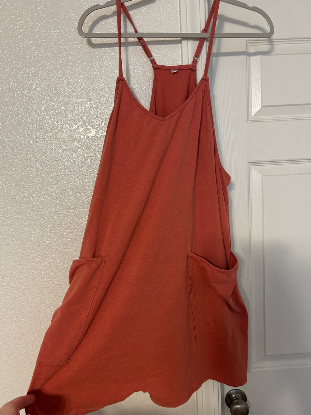 Burnt Orange Romper